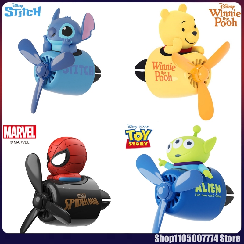 Car Accessories Parts - Stitch Spiderman Alien Characters Car Mounted