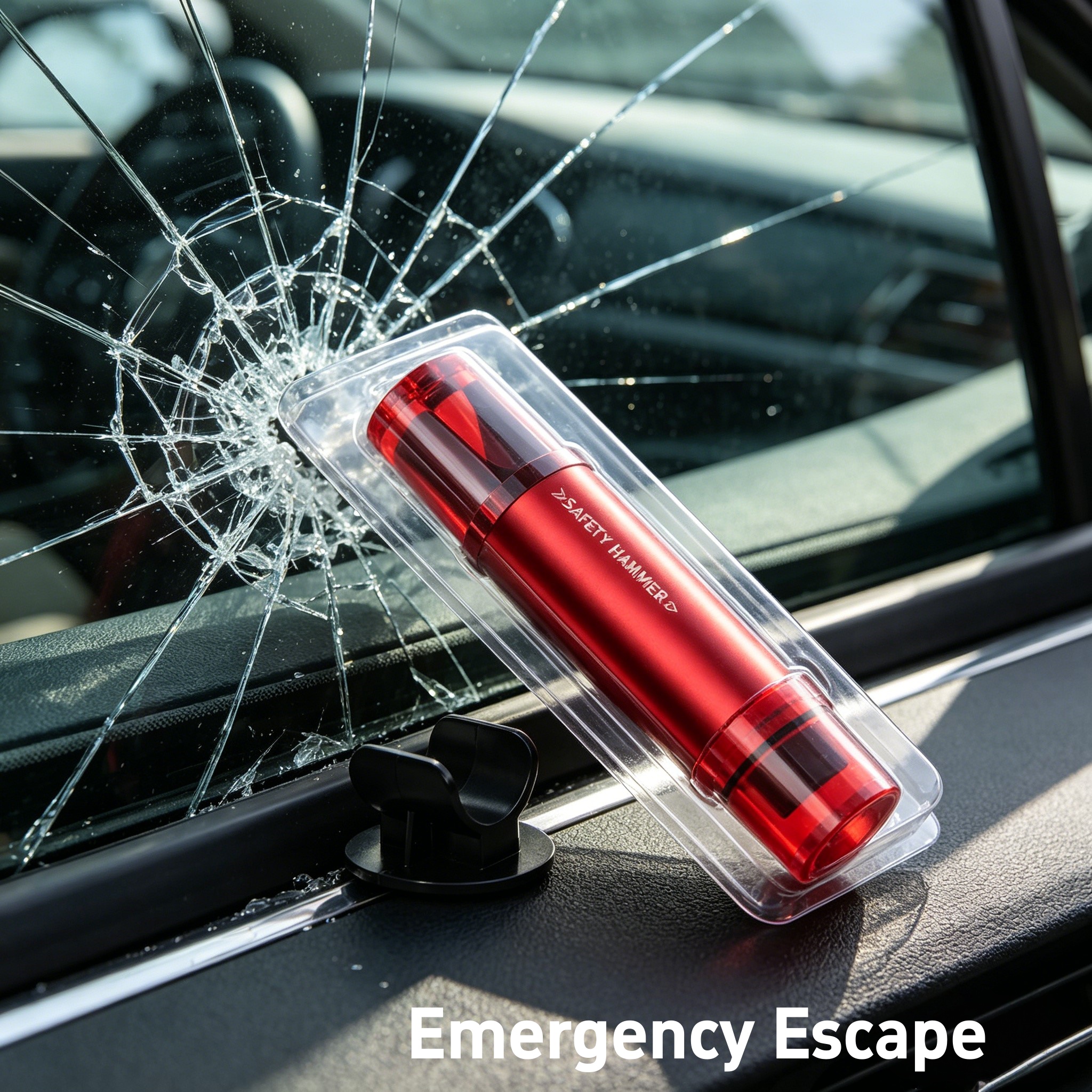 Car Emergency Tool Kit - 2-in-1 Car Safety Hammer Emergency Escape