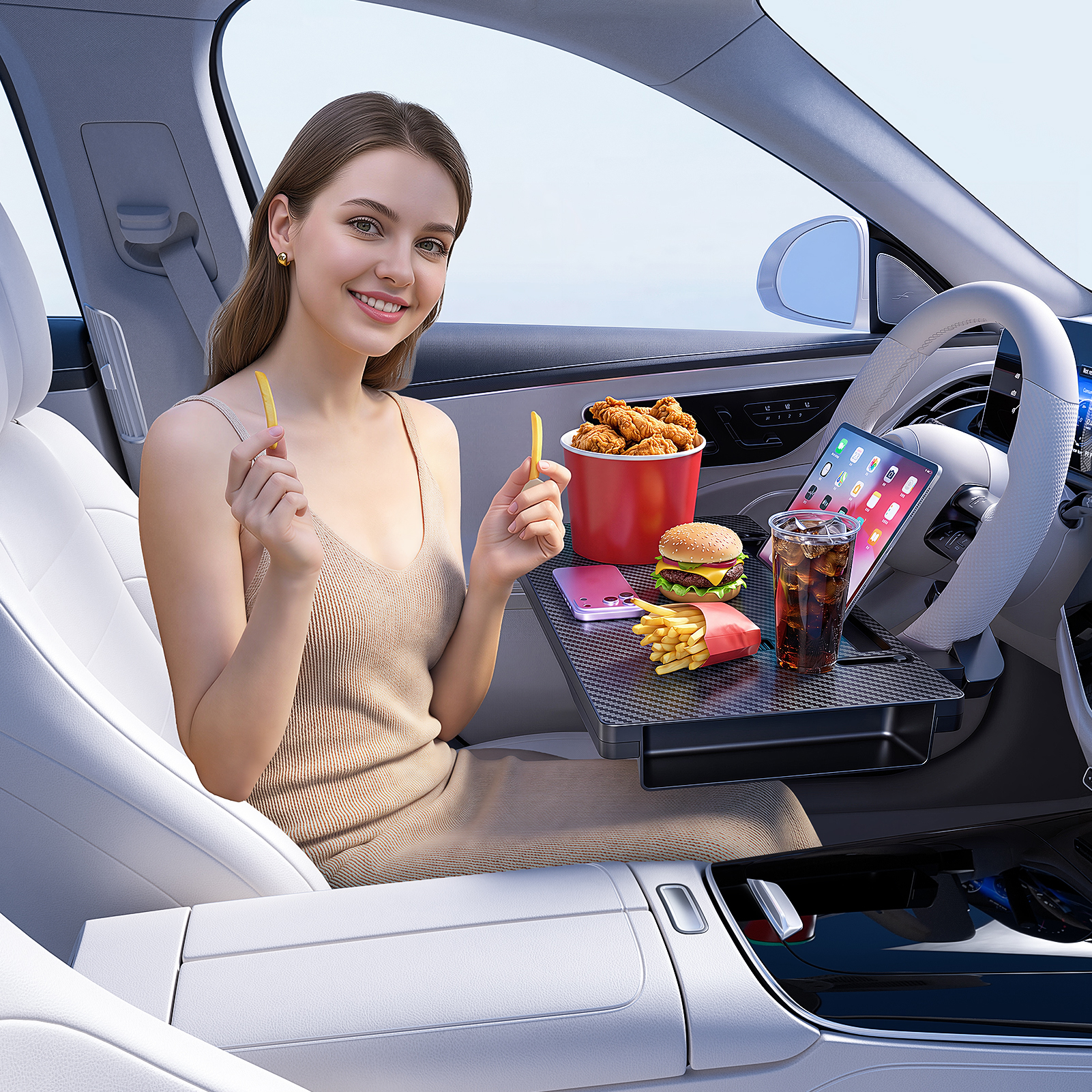 Car Accessories Quirky - High-Grade Universal Car Steering Wheel Table