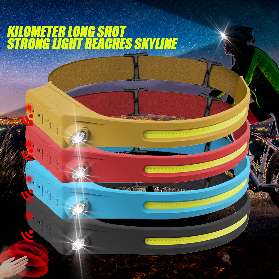 Rechargeable Headlight Motion  - Led Headlight Bulbs ulasan dan harga