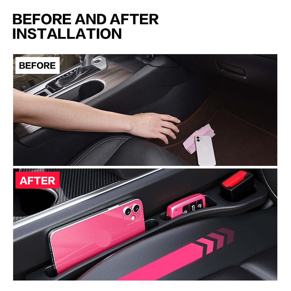 2X Car Seat Gap Filler Between - Car Accessories Quirky ulasan dan harga