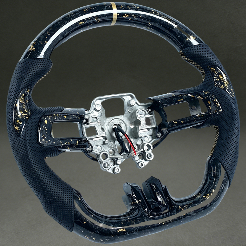 Gold New Forged Carbon Fiber S - Car Accessories For Steering Wheel ulasan dan harga