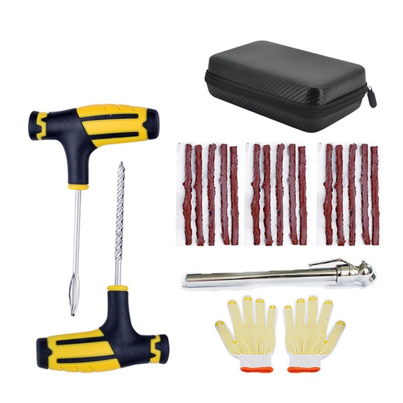 A30F-Car Tire Repair Kit Punct - Car Emergency Tool Kit ulasan dan harga