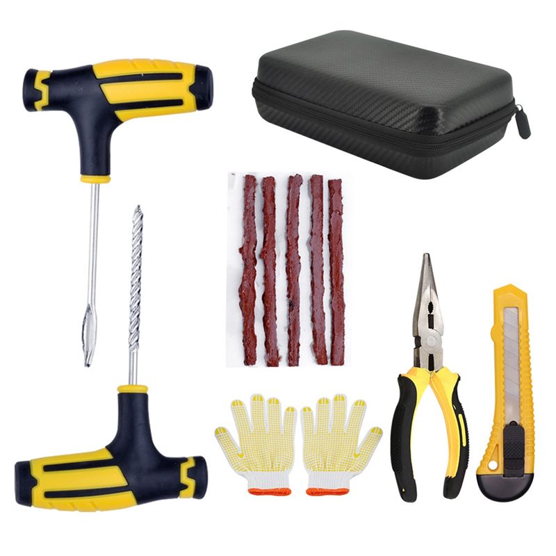 A30F-Car Tire Repair Kit Punct - Car Emergency Tool Kit ulasan dan harga