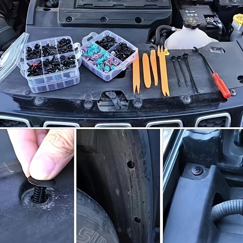 725pcs Automotive Fastener Cli - Car Emergency Tool Kit ulasan dan harga