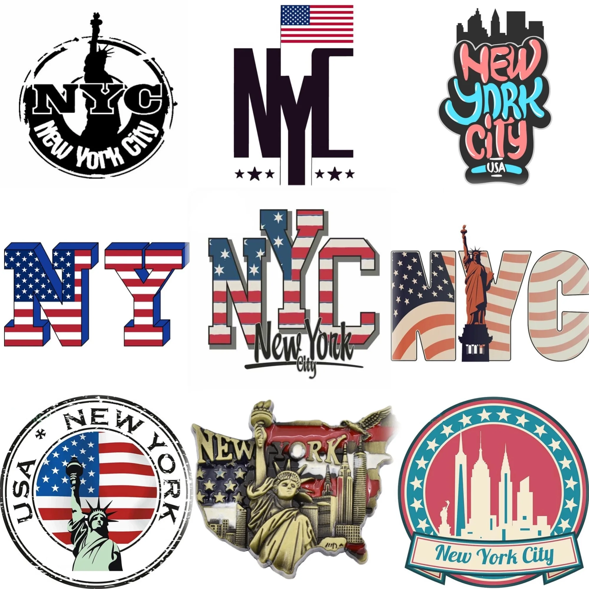 NYC New York City Map Statue o - Car Accessories York ulasan dan harga