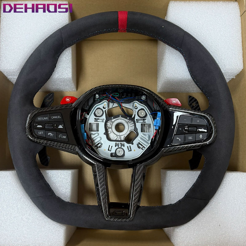 Carbon fiber Steering Wheel CS - Car Accessories For Steering Wheel ulasan dan harga