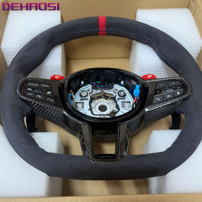 Carbon fiber Steering Wheel CS - Car Accessories For Steering Wheel ulasan dan harga