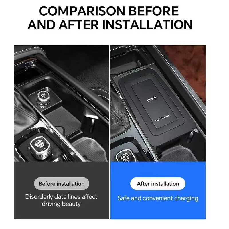 Car wireless charger phone cha - Volvo Car Accessories Xc60 ulasan dan harga