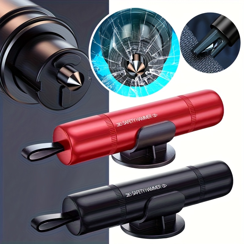 2-in-1 Car Safety Hammer with  - Car Emergency Tool Kit ulasan dan harga