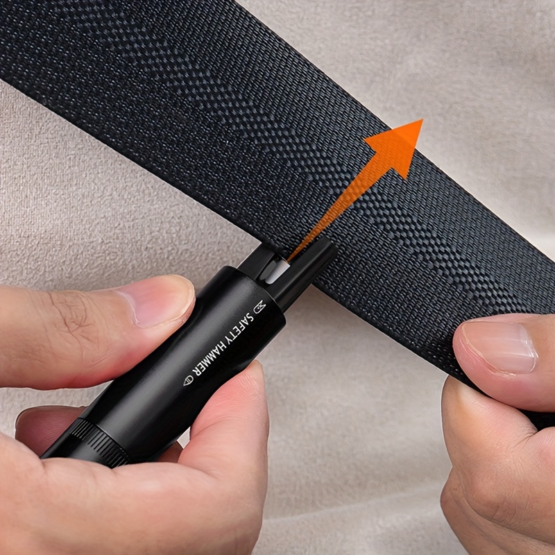 2-in-1 Car Safety Hammer with  - Car Emergency Tool Kit ulasan dan harga