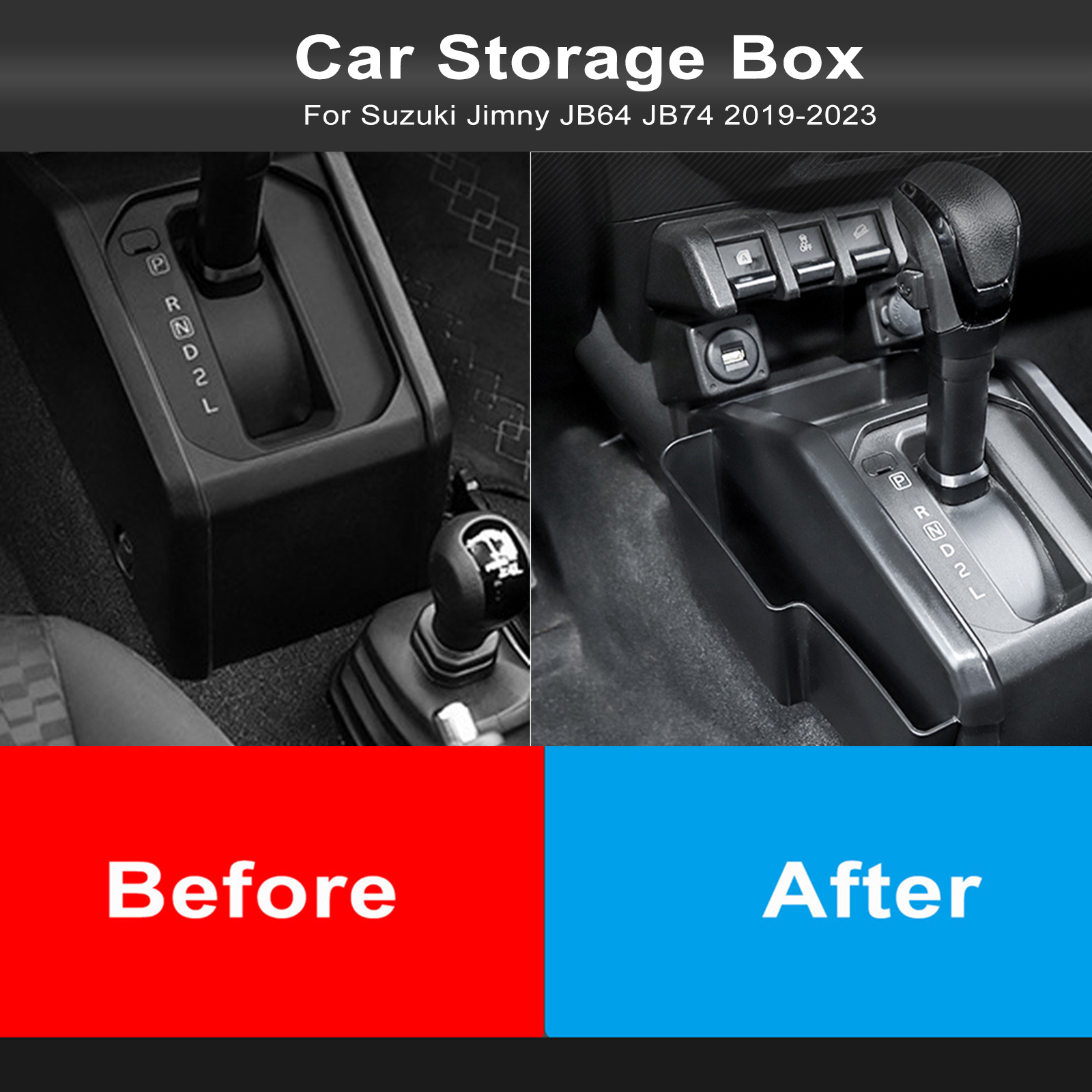 Car Gear Shift Side Storage Bo - Car Accessories Quirky ulasan dan harga