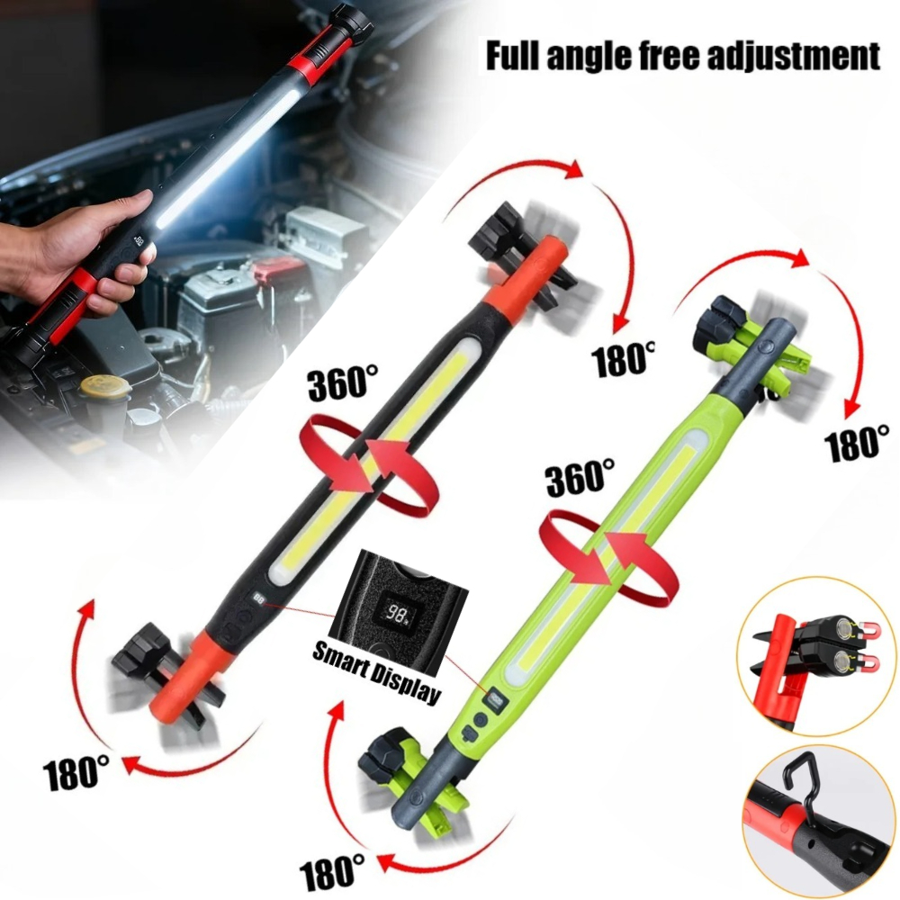 Super Bright Magnetic COB Work - Led Headlight Bulbs ulasan dan harga