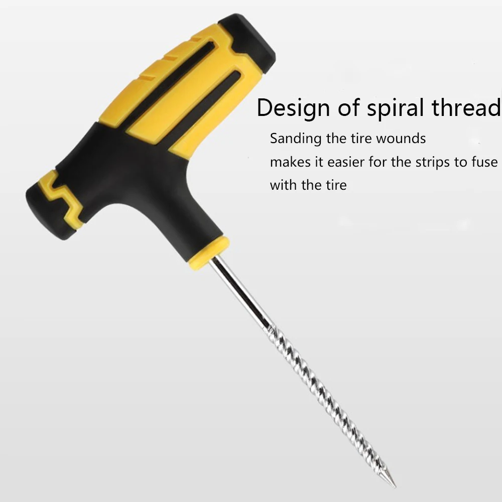 Tubeless Tire Repair Kit with  - Car Emergency Tool Kit ulasan dan harga