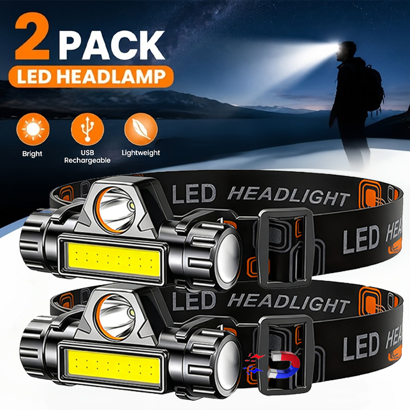 Super Bright LED Headlamp Rech - Led Headlight Bulbs ulasan dan harga
