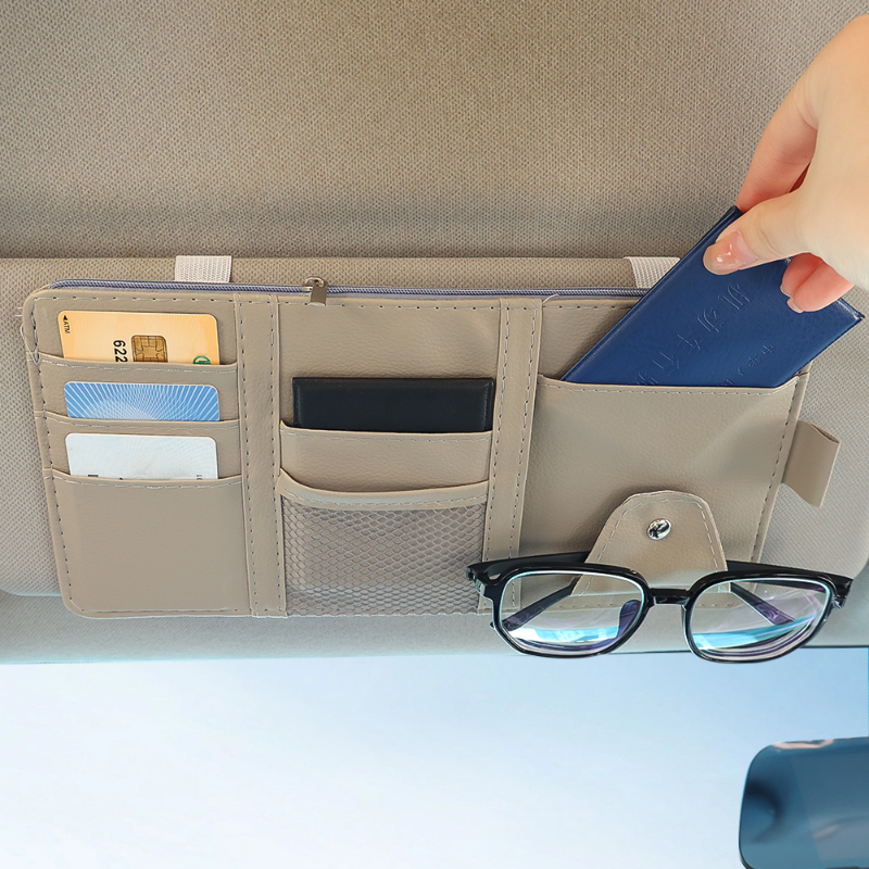 Car Sun Visor Organizer MultiP - Car Accessories For Elderly ulasan dan harga