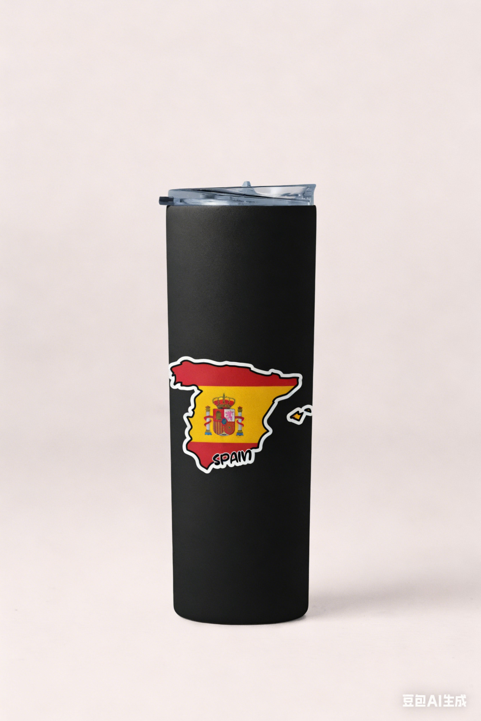Qatar Seal Sticker Round Flag  - Qatar Car Accessories ulasan dan harga