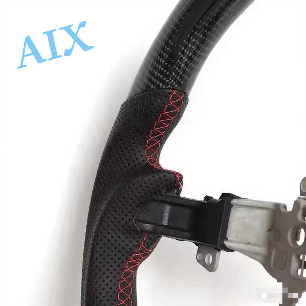 Customized Carbon Fiber Steeri - Car Accessories For Steering Wheel ulasan dan harga
