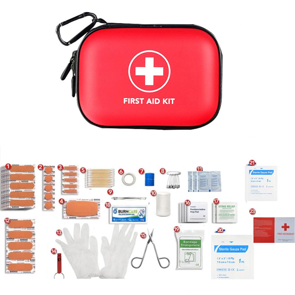 104pcs Emergency First Aid Kit - Car Accessories For Elderly ulasan dan harga