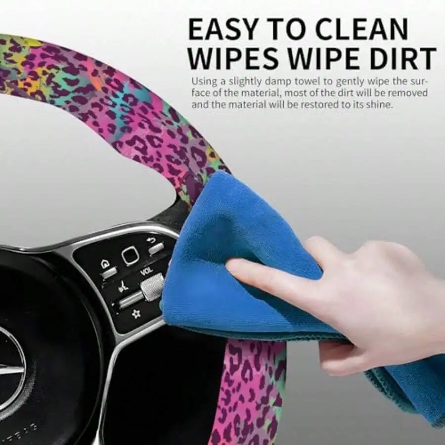 Elastic Steering Wheel Cover 1 - Car Accessories For Steering Wheel ulasan dan harga