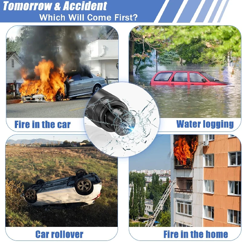 2-in-1 Car Emergency Escape To - Car Emergency Tool Kit ulasan dan harga