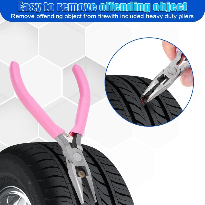 Tire Repair Rubber Nail Tool S - Car Emergency Tool Kit ulasan dan harga