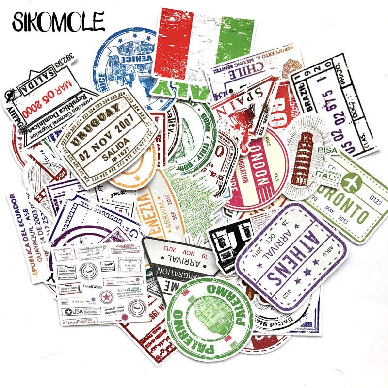 10/30/60PCS Postmark Stamp Sty - Car Accessories York ulasan dan harga
