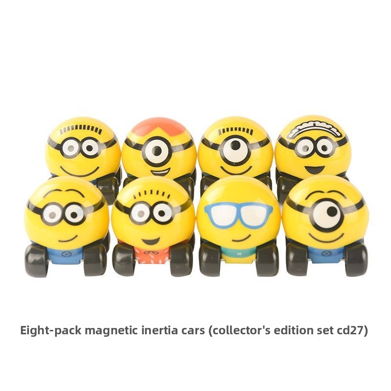 Minions cartoon cute toy train - Car Accessories Quirky ulasan dan harga