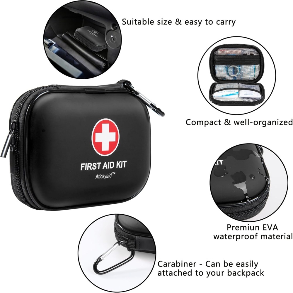 120-Piece Mini First Aid Kit,  - Car Accessories For Elderly ulasan dan harga