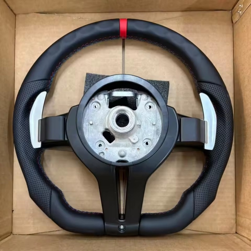Customized Carbon Fiber Leathe - Car Accessories For Steering Wheel ulasan dan harga