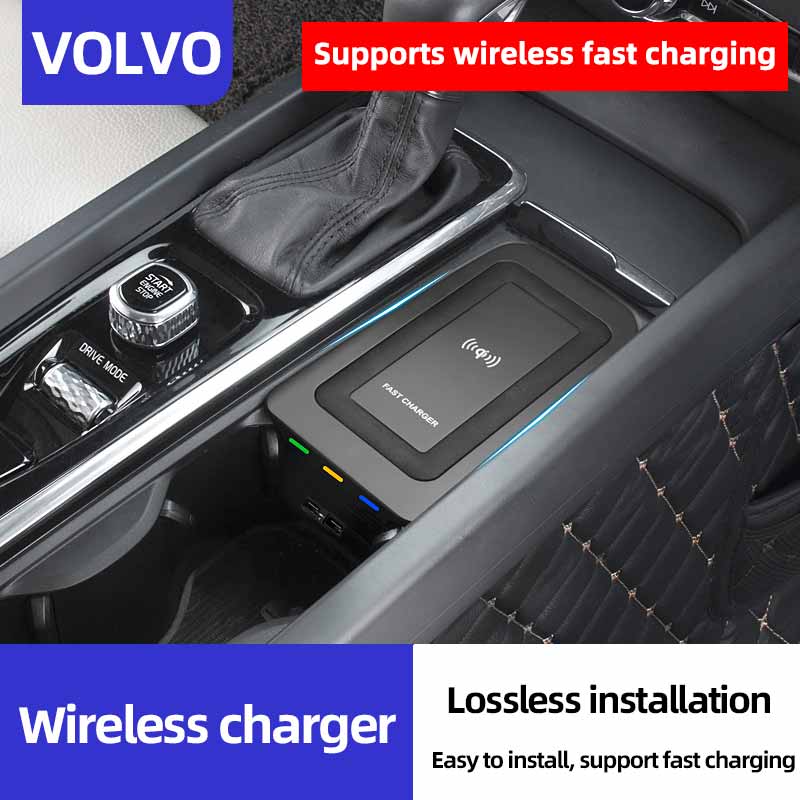 Car wireless charger For volvo - Volvo Car Accessories Xc60 ulasan dan harga