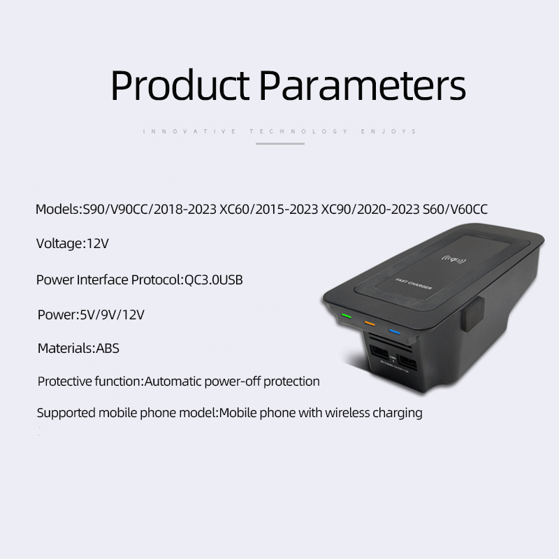 Car wireless charger For volvo - Volvo Car Accessories Xc60 ulasan dan harga