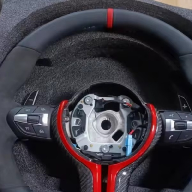 Customized Microfiber Leather  - Car Accessories For Steering Wheel ulasan dan harga