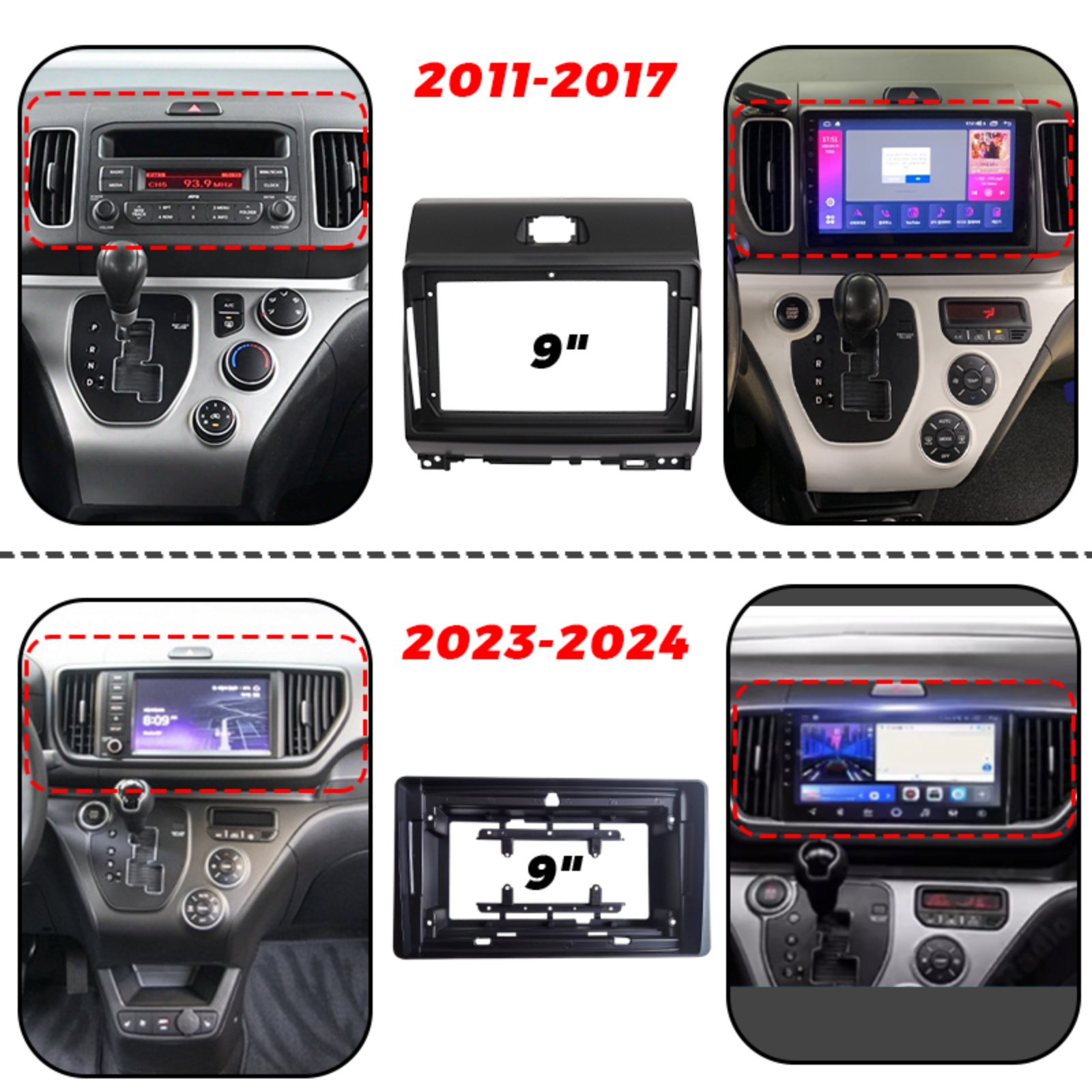 9Inch 2 Din Car For 2011-2024  - Car Accessories Quirky ulasan dan harga