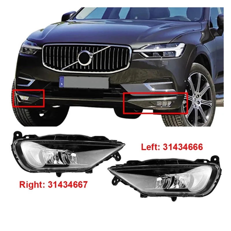 Front Bumper Fog Light Signal  - Volvo Car Accessories Xc60 ulasan dan harga
